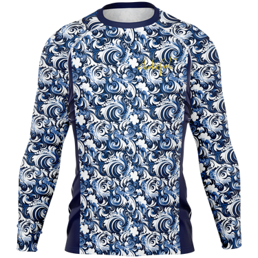 Chokefish™ Long Sleeve Rashguard Maori Men's Shirt-016